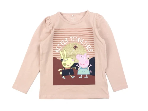 Name It rose smoke Gurli Gris glitter top